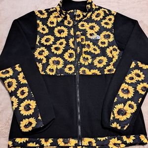 North Face Sunflower Zip-up (Extra Large Womens)
